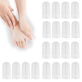 20PCS Zehenschutz, Zehenschutz Großer Zeh, Zehenkappen, Atmungsaktive Zehenpflaster Großer Zeh, Für Schmerzlinderung Und Bequemen Schutz, Kann als Geschenk für Gesundheit geschenkt werden