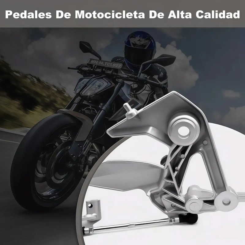 Posapie 250z/250sz Delantero Izquierdo Con Pedal Negra