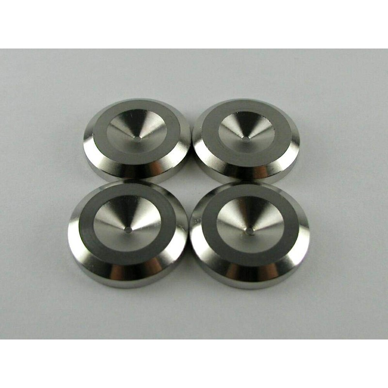 MG-M Insulator Speaker Spike Cradle Metal Silver Stainless Steel Set