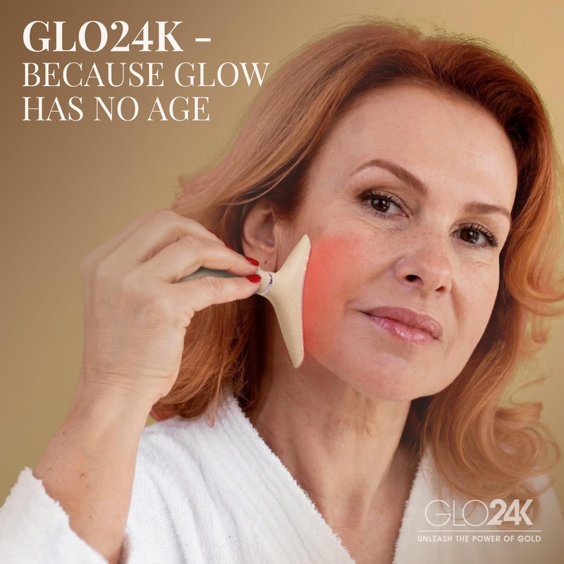 GLO24K 7 Color Beauty Device – Triple LED Action &