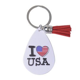 Usa American Flag Keychain for Boys Men American Independence Day Decorations for Party American Flag Decor Accessories for Boys Patriotic Party Favors for Adults Labor Day Decorations for Women