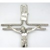 GTBITALY 10.588.10 Cross with Christ and Wall Sign Silver Size