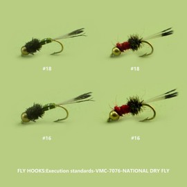 YAZHIDA Fly Fishing Fly Trout Kit Iron Lotus & French