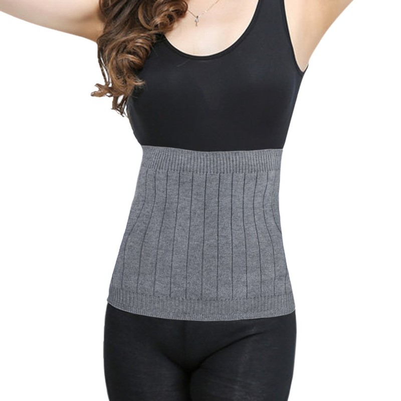 FakeFace winter soft cashmere back warmer, elastic waist support, waist