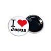 10 Pack - I "Heart" Love Jesus Pinback Buttons -