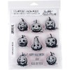 Stampers Anonymous CMS309 Pumpkinhead Cling Rubber Stamp Set, Synthetic Material,