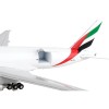 DCD Boeing 777F Commercial Aircraft Emirates Airlines-SkyCargo White Striped Tail