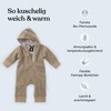 Ehrenkind® Fleece Overall Made of 100% Organic Merino Wool, Breathable