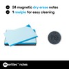 Rewrities Notes - 24 Dry Erase Magnetic Cards for Tasks,