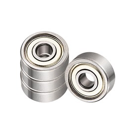 Kozelo 4 Pieces 624ZZ Deep Groove Ball Bearings - [4mm x 13mm x 5mm] Carbon Steel Ball Bearings for Engines, Machine Tools, Gears, Double Shielded