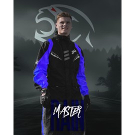 J.A.G. Waterproof Rain Suit for Men and Women - Rain Jacket Coat Pants Golf & Motorcycle Rain Gear Workwear for Men. (Small, Blue)