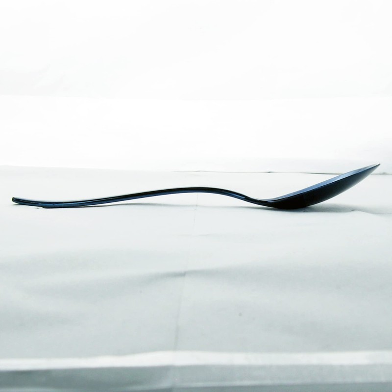 Nagao IKI Dinner Spoon, Indigo & Ink White, 7.5 inches