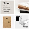 accent by nielsen White Wooden Photo Frame 21 x 29.7