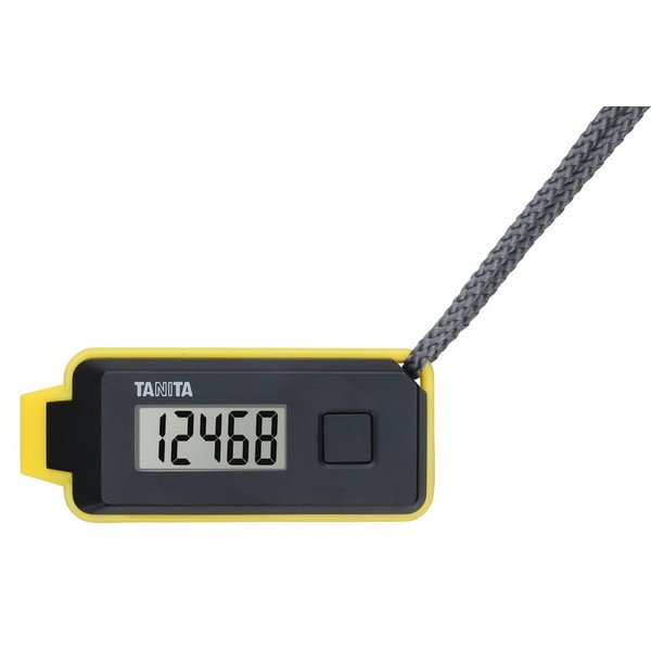 Pedometer with Emergency Whistle FB-738 Pedometer with 3D Sensor, Black