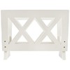Frenchi Home Furnishing Contemporary Magazine Rack, white
