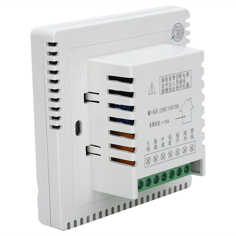 Digital Thermostat Intelligent Air Conditioner LCD Display Temperature Controller AC180‑260V