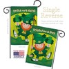 Irish For A Day Garden House Flags Kit Springtime St