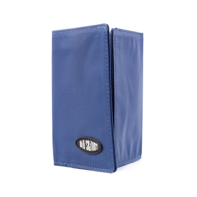 Big Skinny Men's Tri-Fold Slim Wallet, Holds Up to 25