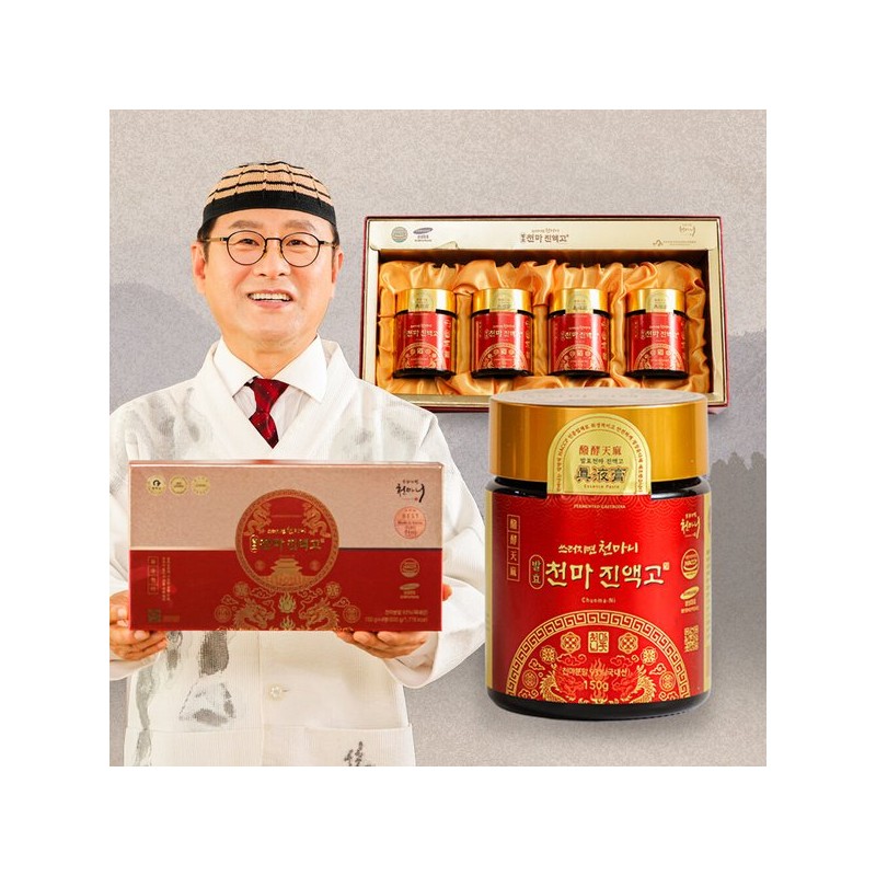 김오곤원장 쓰러지면 천마니 발효천마진액고 150gX8병(600g) Kim O-Gon Director's Fermented Cheonma