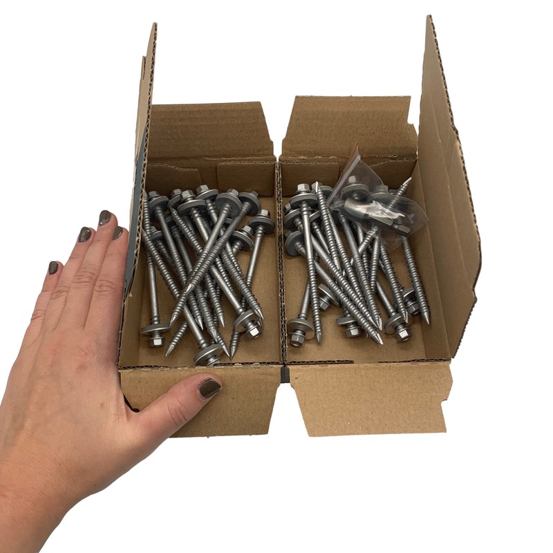 Marcopol (Pack of 30) Hex Screws with Self Drilling 1/4"