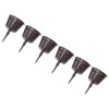 100PCS Plastic Fertilizer Mesh Basket with Lid Planting Fertilizer Net
