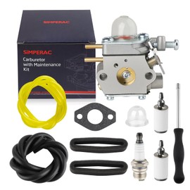 Carburetor for Craftsman 25CC Weed Eater WS210 WS2200 WC2200 WC210 CMXGTAMD25CC CMXGTAMD25SC HT110 HT2200 SE2200 2 Cycle Trimmer Parts P210 P2100 Pole Saw