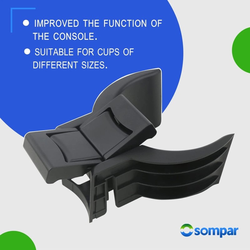 NoBrand Cup Holder Insert Upgrade Compatible with Highlander 2014-2019 Upgraded