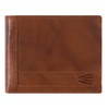 camel active Men's Field Travel Accessory Wallet, Cognac
