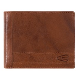 camel active Men's Field Travel Accessory Wallet, Cognac