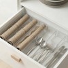 AHHFSMEI Faux Linen Placemats Set of 6 Heat Resistant Non-Slip