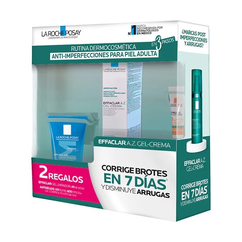 La Roche Posay Effaclar Az Gel Crema Anti Imperfecciones Acneica