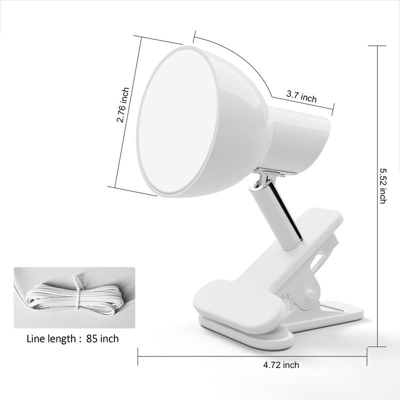 deeloop LED Clip on Light Book Reading 5W Super Bright