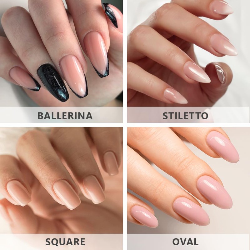 Sincero Salon Nude Cover Builder Gel for Nails - Hard