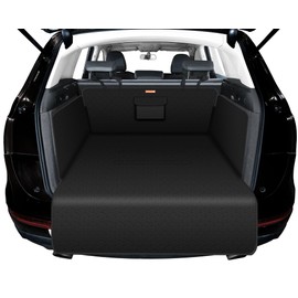 Alfheim Car Boot Liner Double Deck Protector-Nonslip Waterproof Durable Washable Cargo Cover Mat Travel, Universal for Car Truck SUV
