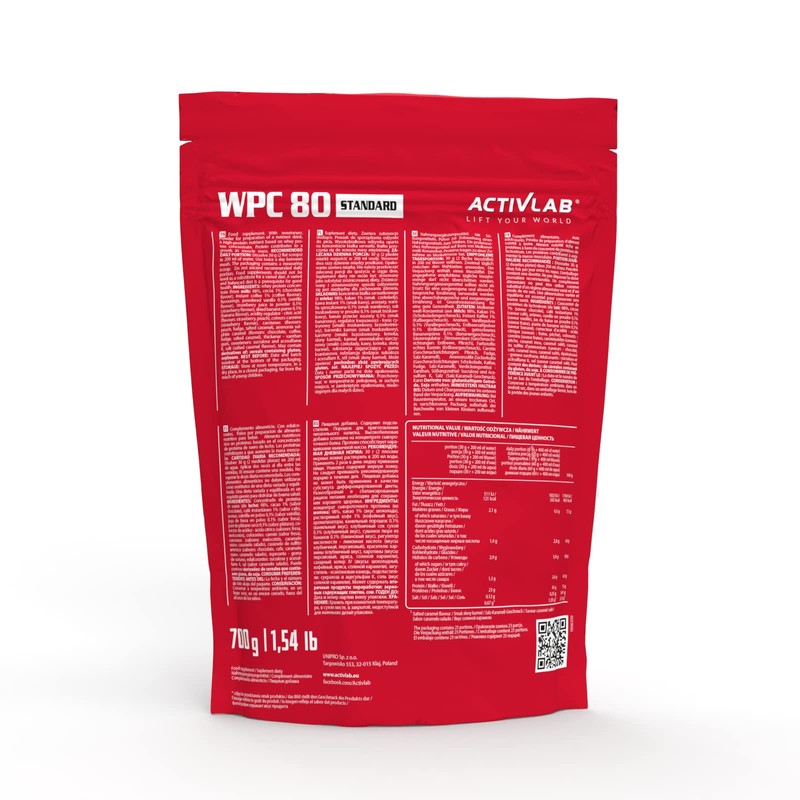 ACTIVLAB SPORT WPC80 Supplement Natural, 700 g