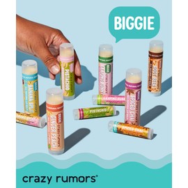 Crazy Rumors Spiced Chai BIGGIE Soothing Lip Balm Stick for Dry Lips, 4 X bigger size, 100% Natural & Vegan