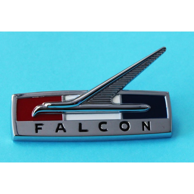Maryland Mustang New! 1964 Ford Falcon Chrome Front Fender Emblems