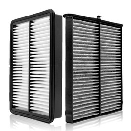 Engine & Cabin Air Filter with Activated Carbon Kit CF11811 CA11259 Fit for 2014-2021 Mazda 6(2.5L)