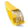 Banana Slicer, PP+Stainless Steel Fruit Vegetable Salad Peeler Kitchen Tool