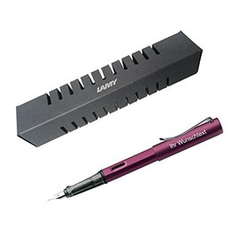 Lamy AL-star Model 29 Fountain Pen Nib F with Laser Engraving Dark Purple