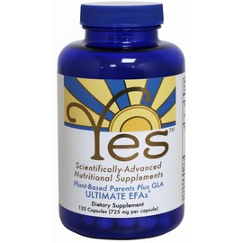 ULTIMATE EFAs - Yes Parent Essential Oils ULTIMATE EFAs 120 Capsules, Based On The Peskin Protocol, Plant Based Organic Ingredients, Omeg...