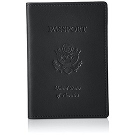 Royce Leather RFID Blocking Passport Travel Document Organizer in Leather, Blue 3, One Size