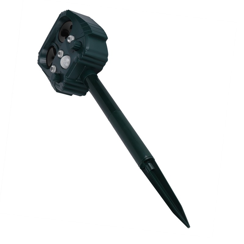 Ultrasonic Animal Repeller Solar Powered Mouse Repeller Expeller with 5