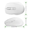 Wireless Mouse, 2.4Ghz Office/Gaming Ergonomic Optical Mouse 1600dpi for Notebook
