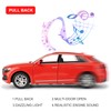 imtfzct 1:24 Q8 Model vehicles, Die-cast Alloy Car with Pullback