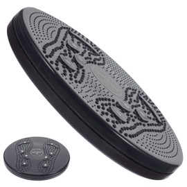 GRIRIW Twisting Waist Disc Workout Device Professional Home Outdoor Fitness Tool for Waist Training Non Slip Surface Silent Design Calorie Burning Reflexology