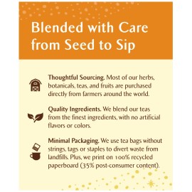 Celestial Seasonings Vermont Maple Ginger Herbal Tea 6 Boxes 20 Count Each
