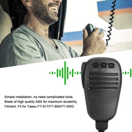 MH-31A8J Handheld Microphone Speaker Two Way Radio for Yaesu FT-817/FT-900/FT-450D