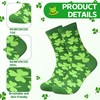 WHOTAY St Patrick's Day Socks for Women Men Good Luck
