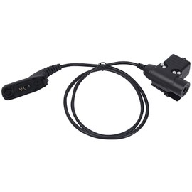 Pdflie Multipin Ptt Adapter Military Wiring NATO US U94 PTT Compatible with Motorola APX 6000 7000 8000 xpr 7550e